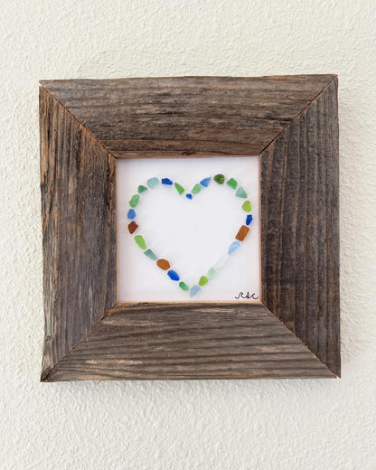 Sea Glass Heart