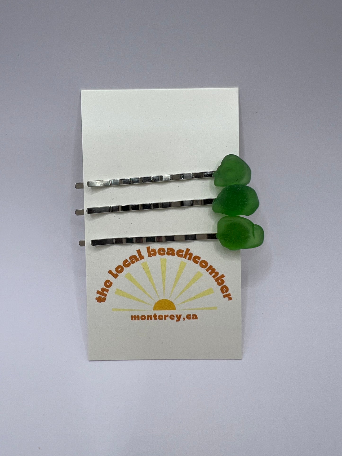 Sea Glass Bobby Pins