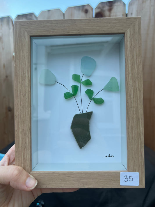 Green Flower Pot